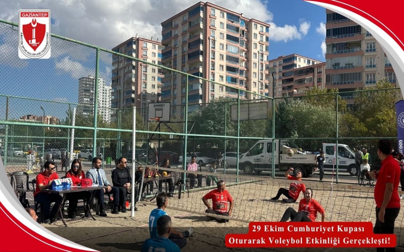 29 Ekim Cumhuriyet Kupası – Oturarak Voleybol Etkinliği Gerçekleşti!
